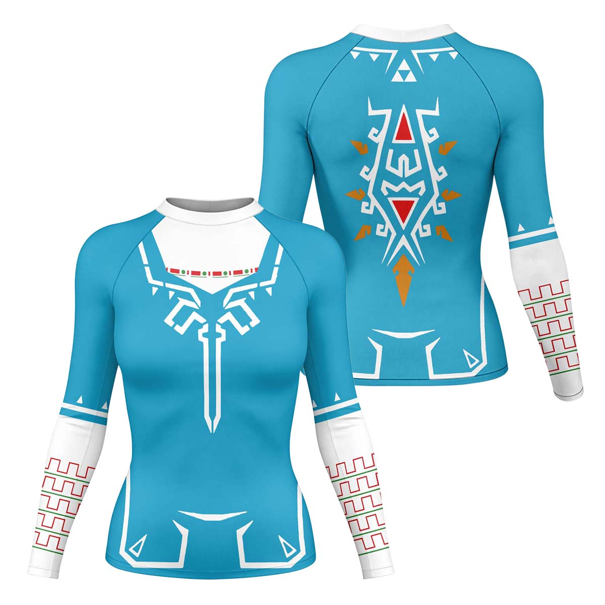  Link Champion's Tunic Cosplay Rash Guard