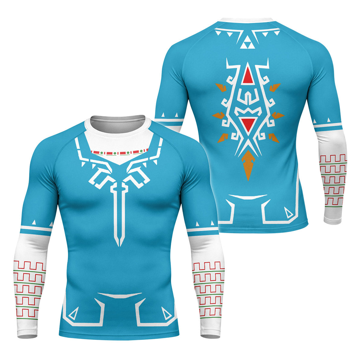  Link Champion's Tunic Cosplay Rash Guard