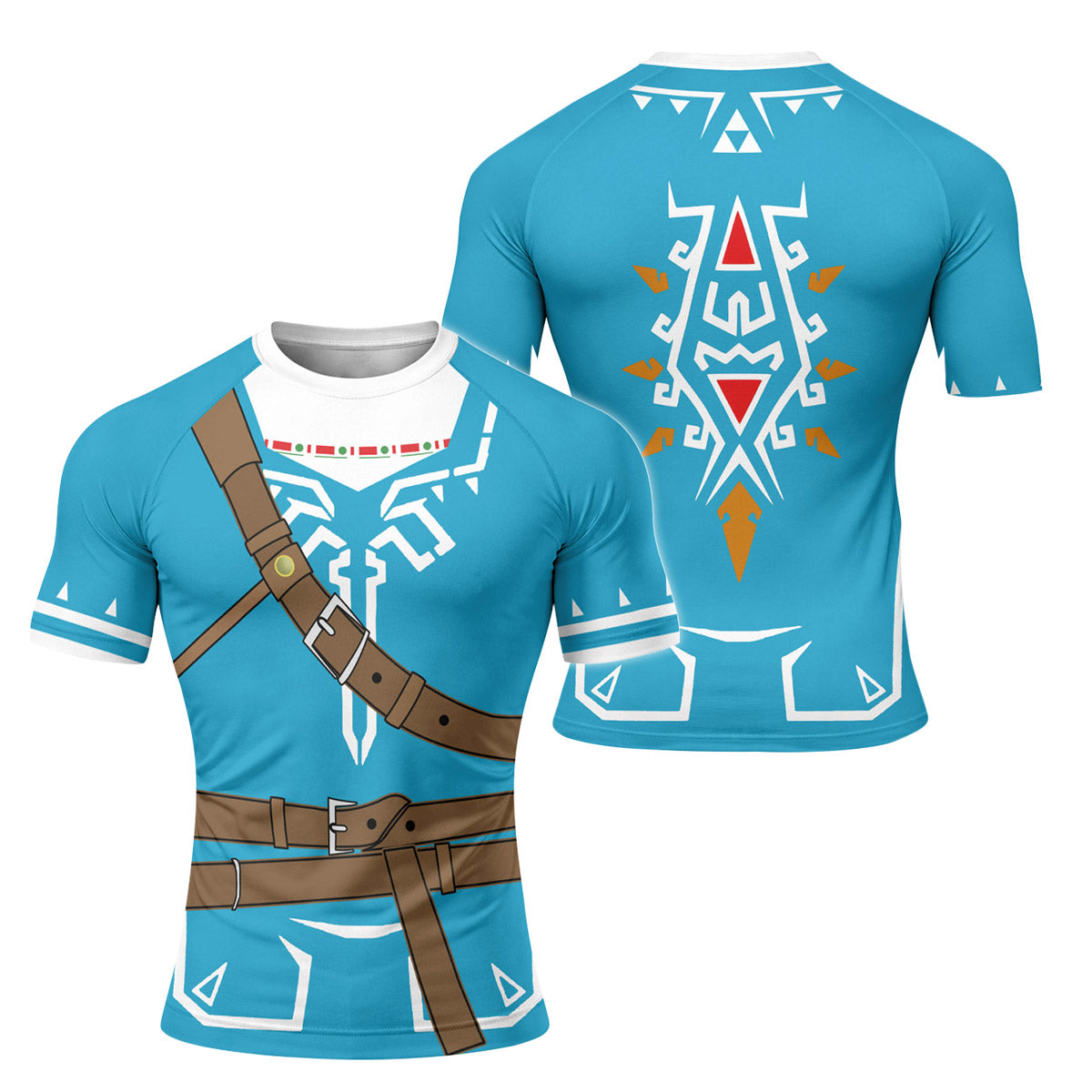  Link Champion's Tunic Cosplay Rash Guard
