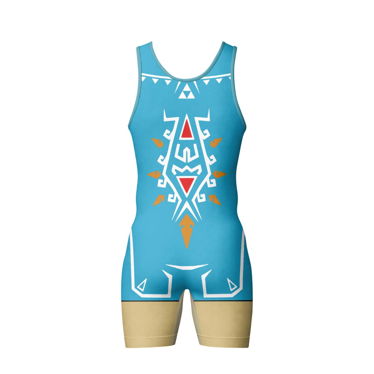  Link Champion's Tunic Cosplay Wrestling Singlet