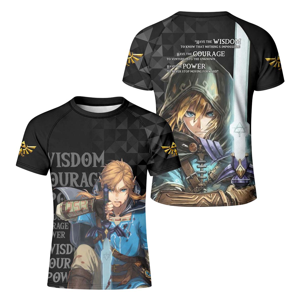  Link Hero of Hyrule Kid Rash Guard