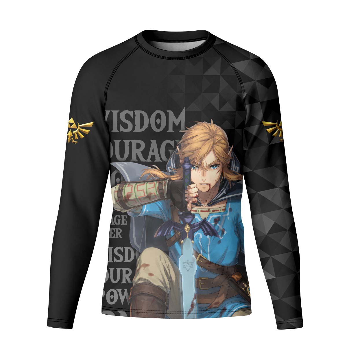 Link Hero of Hyrule Kid Rash Guard