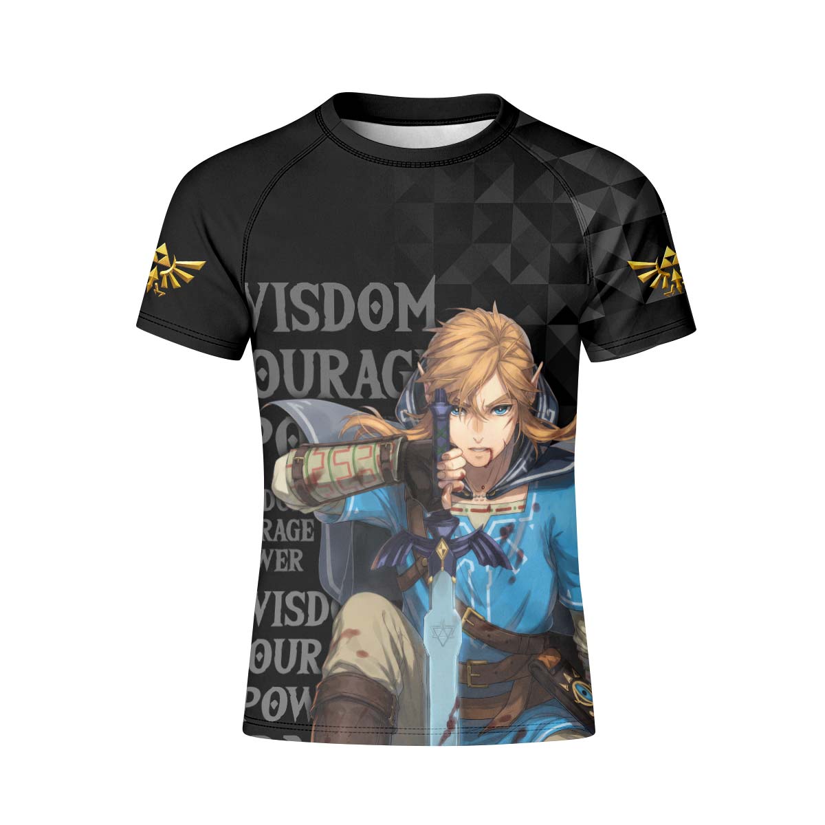  Link Hero of Hyrule Kid Rash Guard