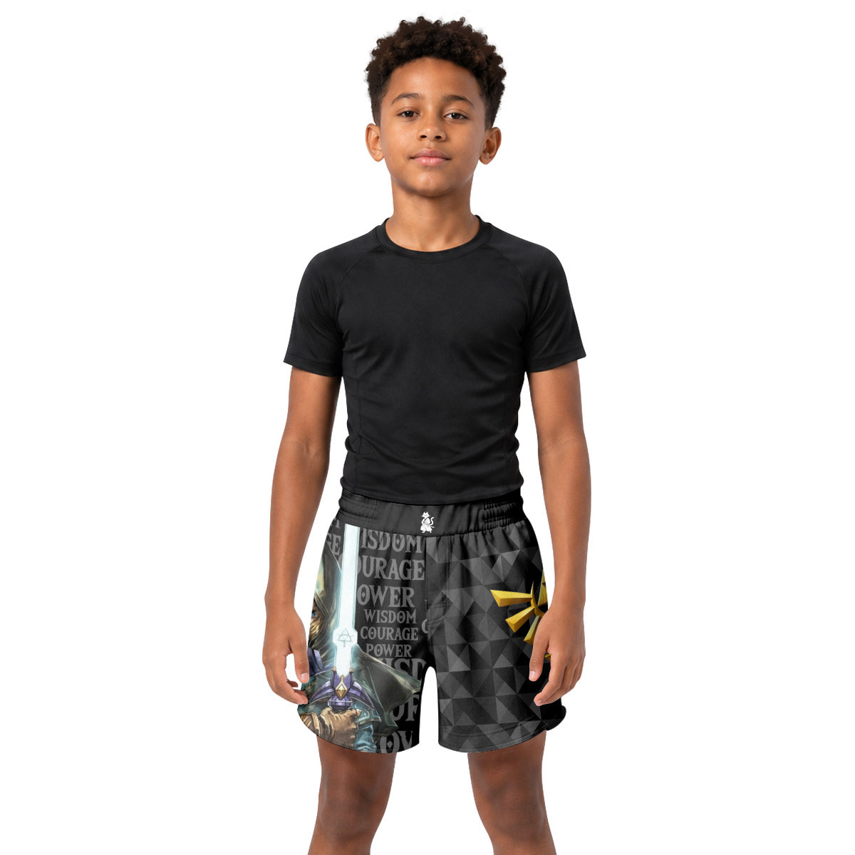 Link Hero of Hyrule Kids Grappling Shorts