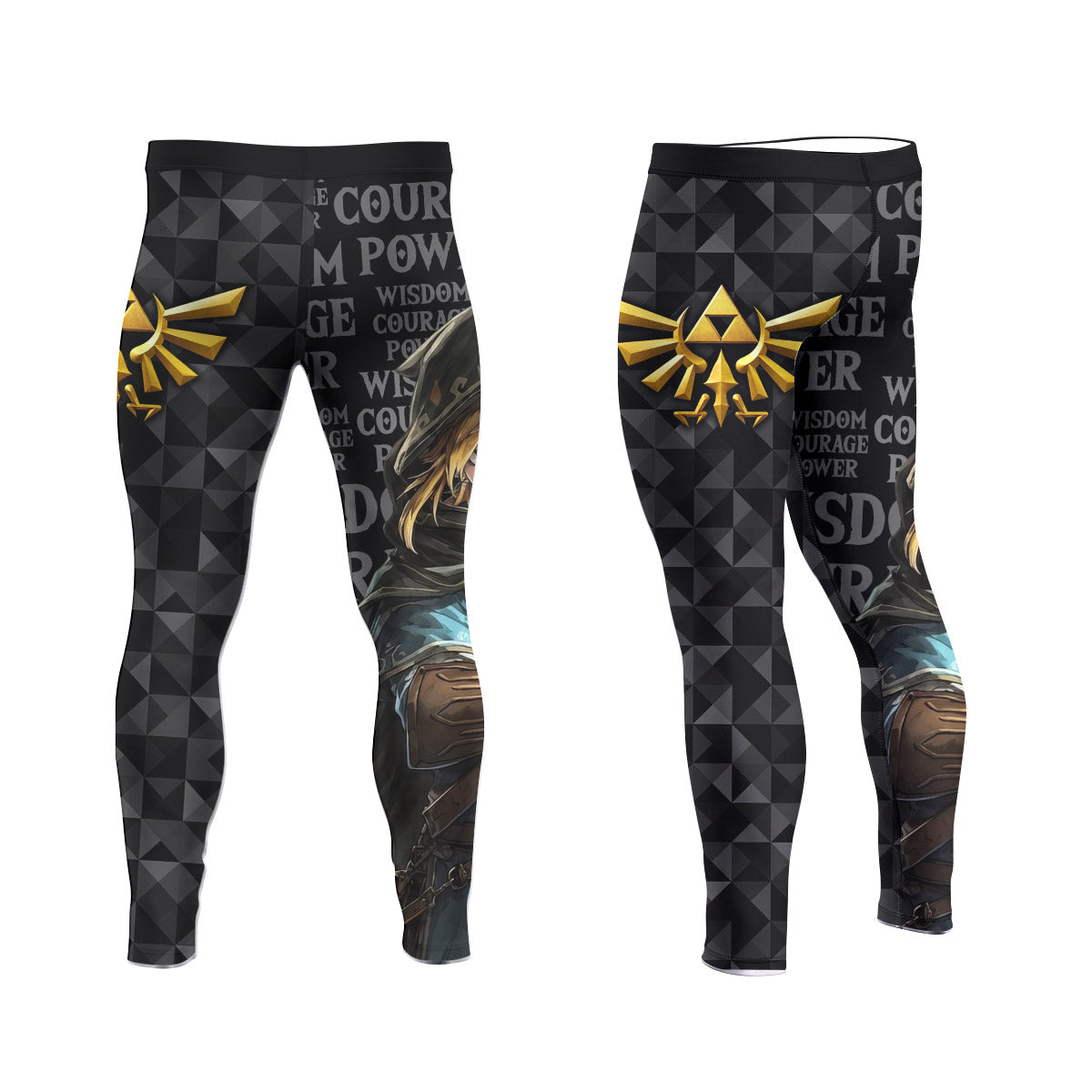  Link Hero of Hyrule Men's Compression Leggings