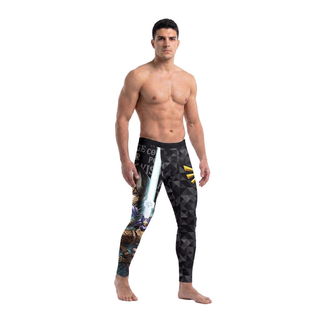  Link Hero of Hyrule Men's Compression Leggings