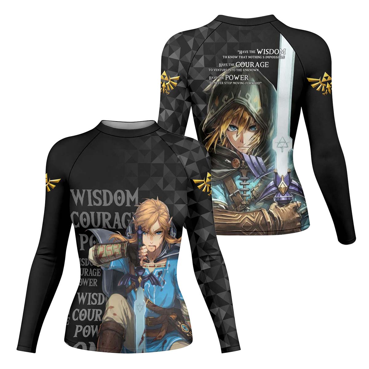  Link Hero of Hyrule Rash Guard