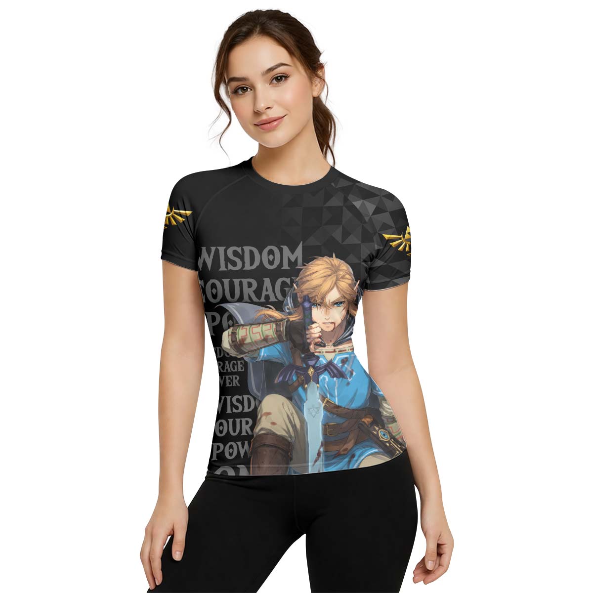  Link Hero of Hyrule Rash Guard