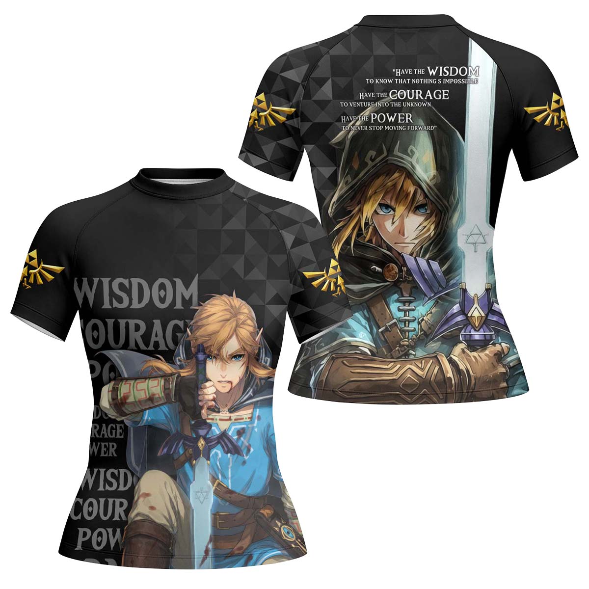  Link Hero of Hyrule Rash Guard
