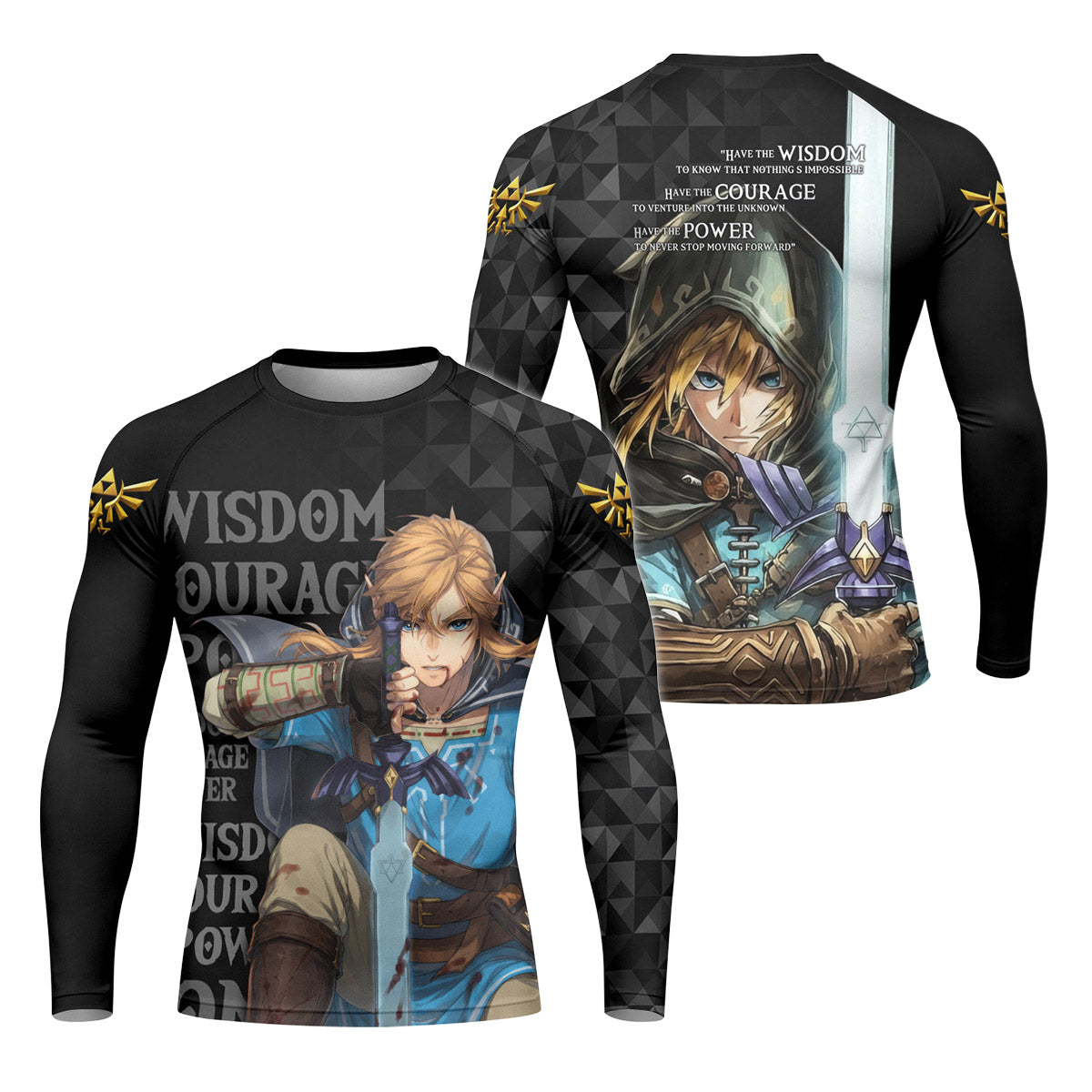  Link Hero of Hyrule Rash Guard
