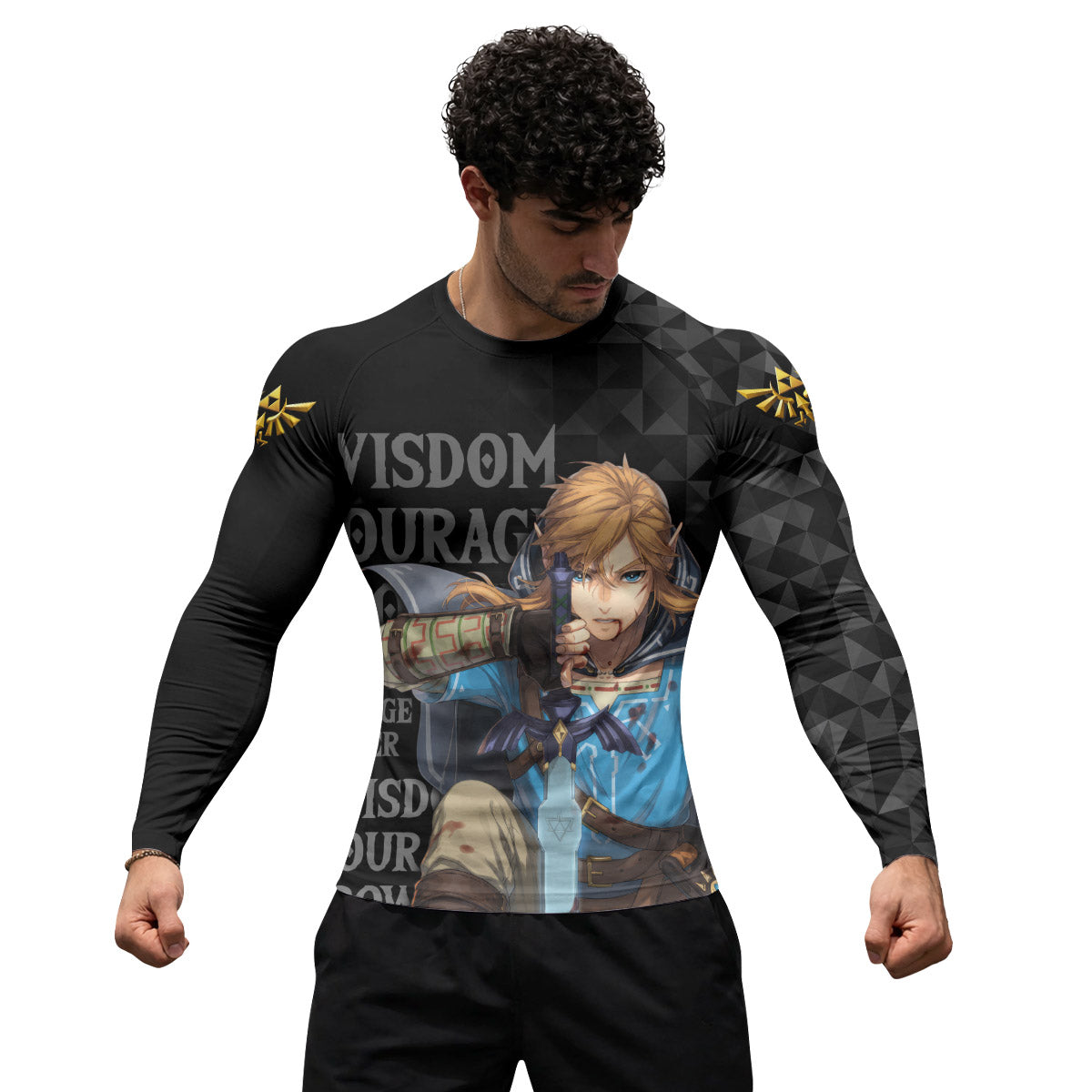  Link Hero of Hyrule Rash Guard