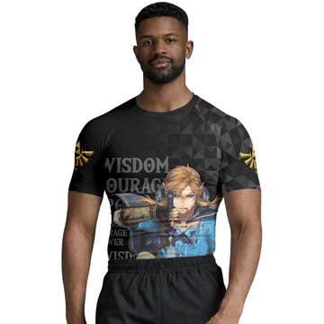  Link Hero of Hyrule Rash Guard