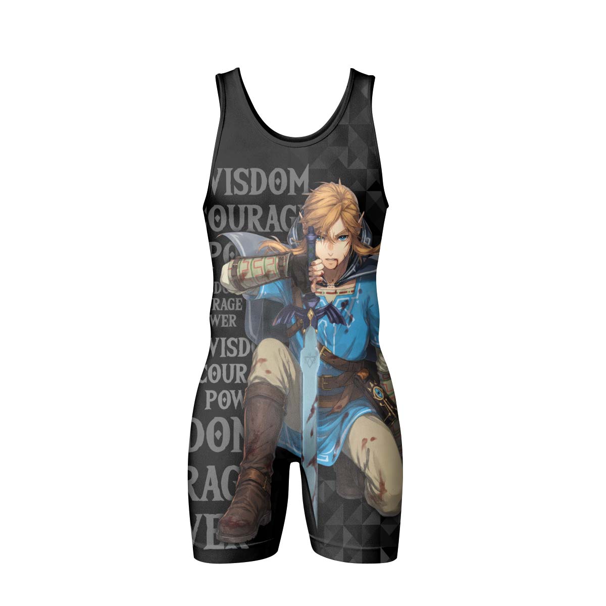  Link Hero of Hyrule Wrestling Singlet