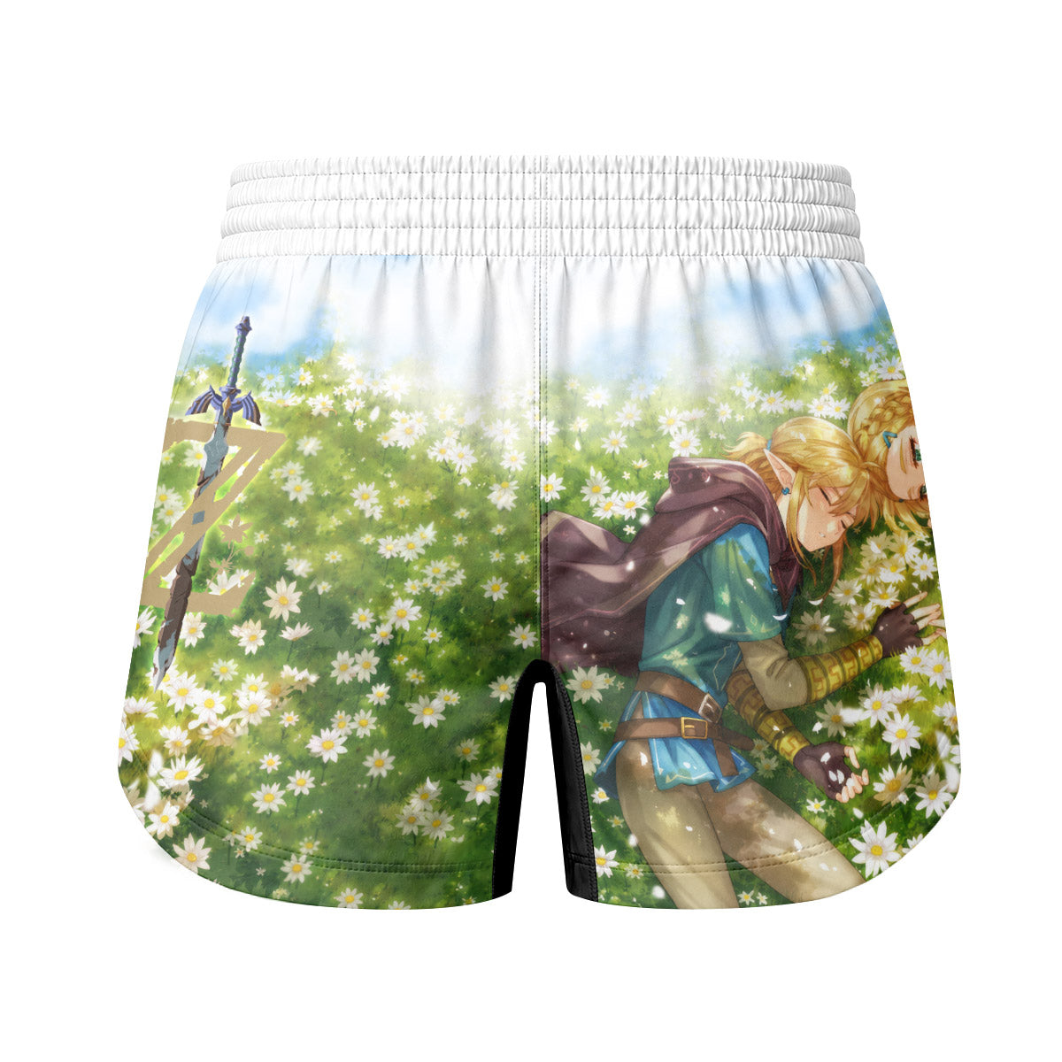  Link and Zelda Grappling Shorts