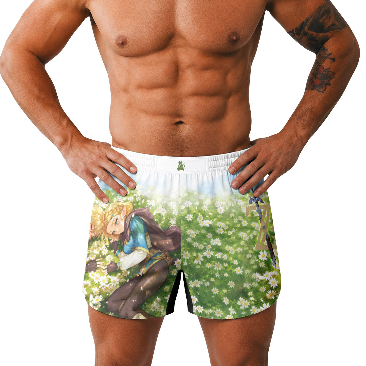  Link and Zelda Grappling Shorts
