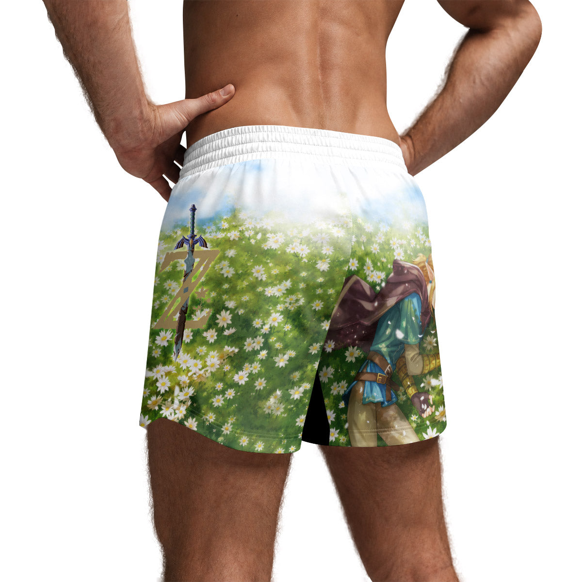  Link and Zelda Grappling Shorts
