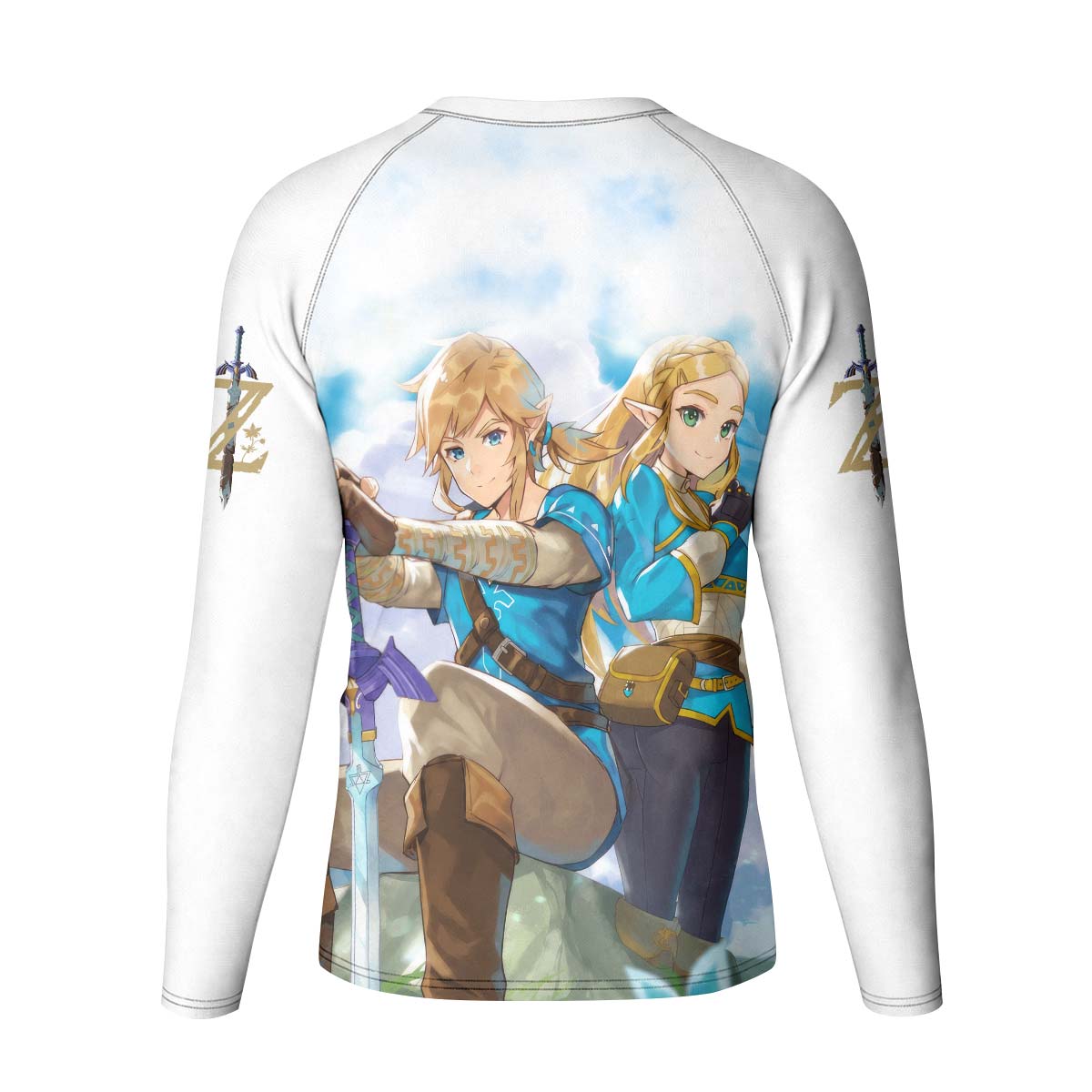 Link and Zelda Kid Rash Guard