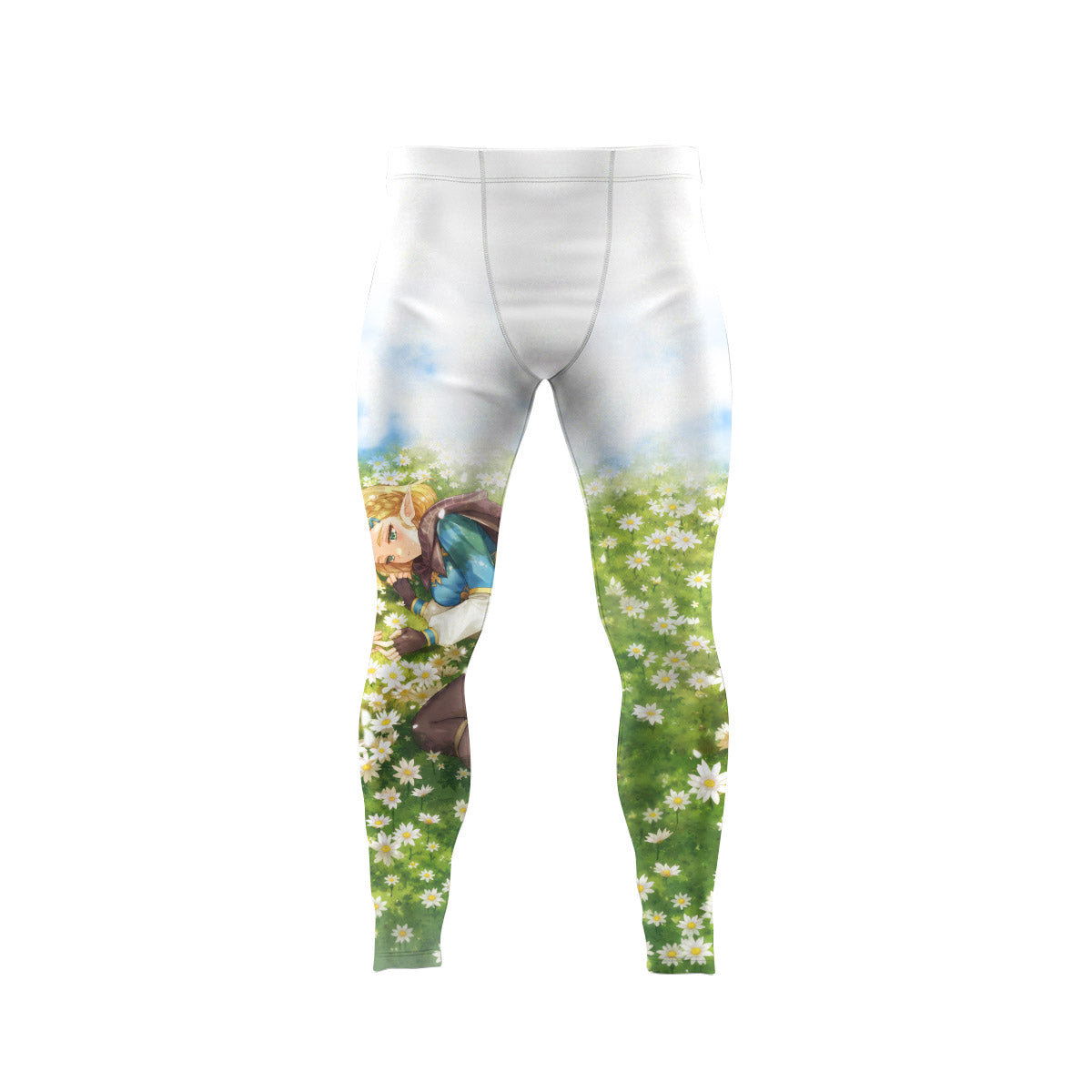  Link and Zelda Men's Compression Leggings