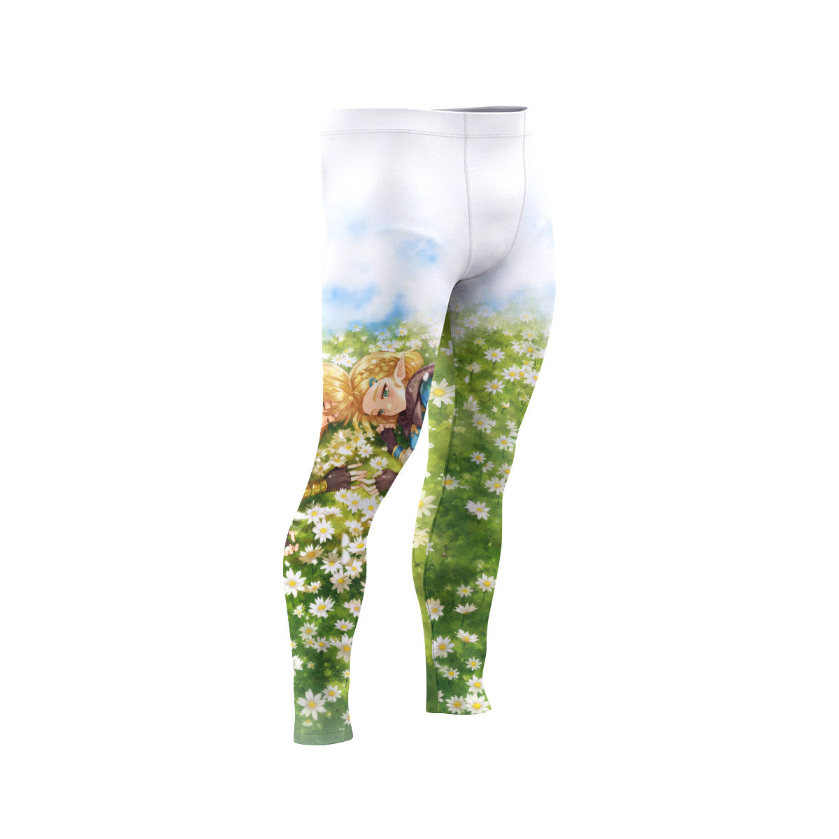  Link and Zelda Men's Compression Leggings