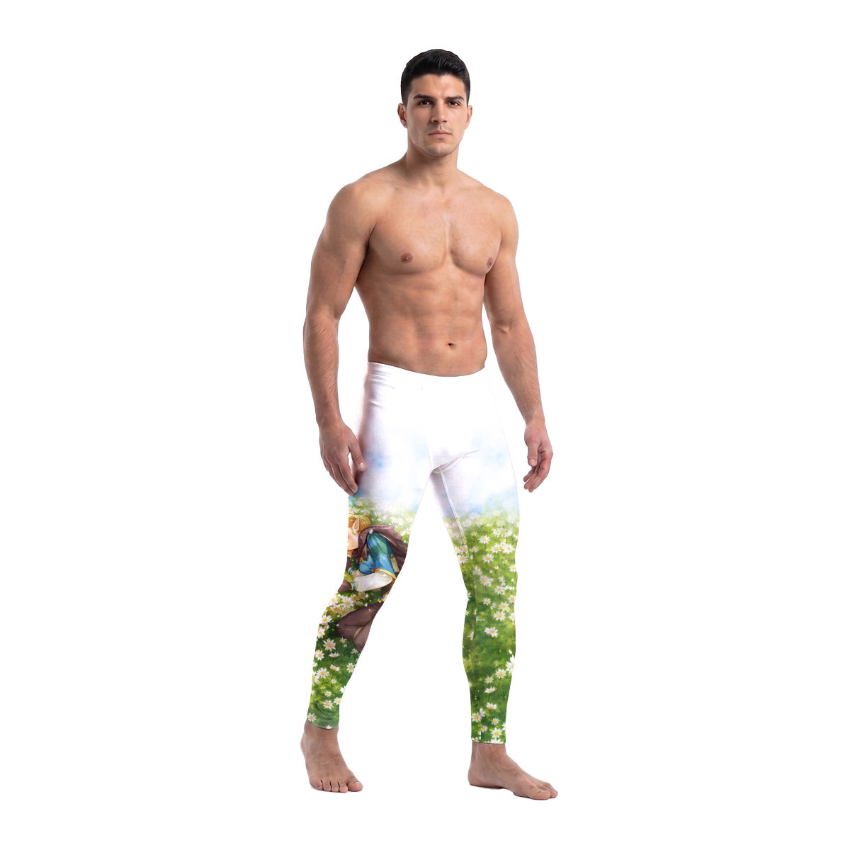  Link and Zelda Men's Compression Leggings