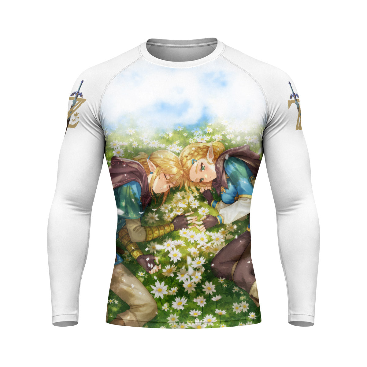 Link and Zelda Rash Guard