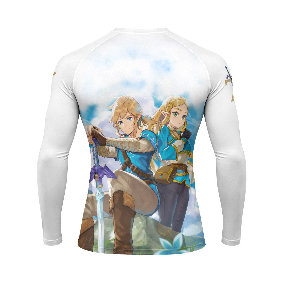  Link and Zelda Rash Guard