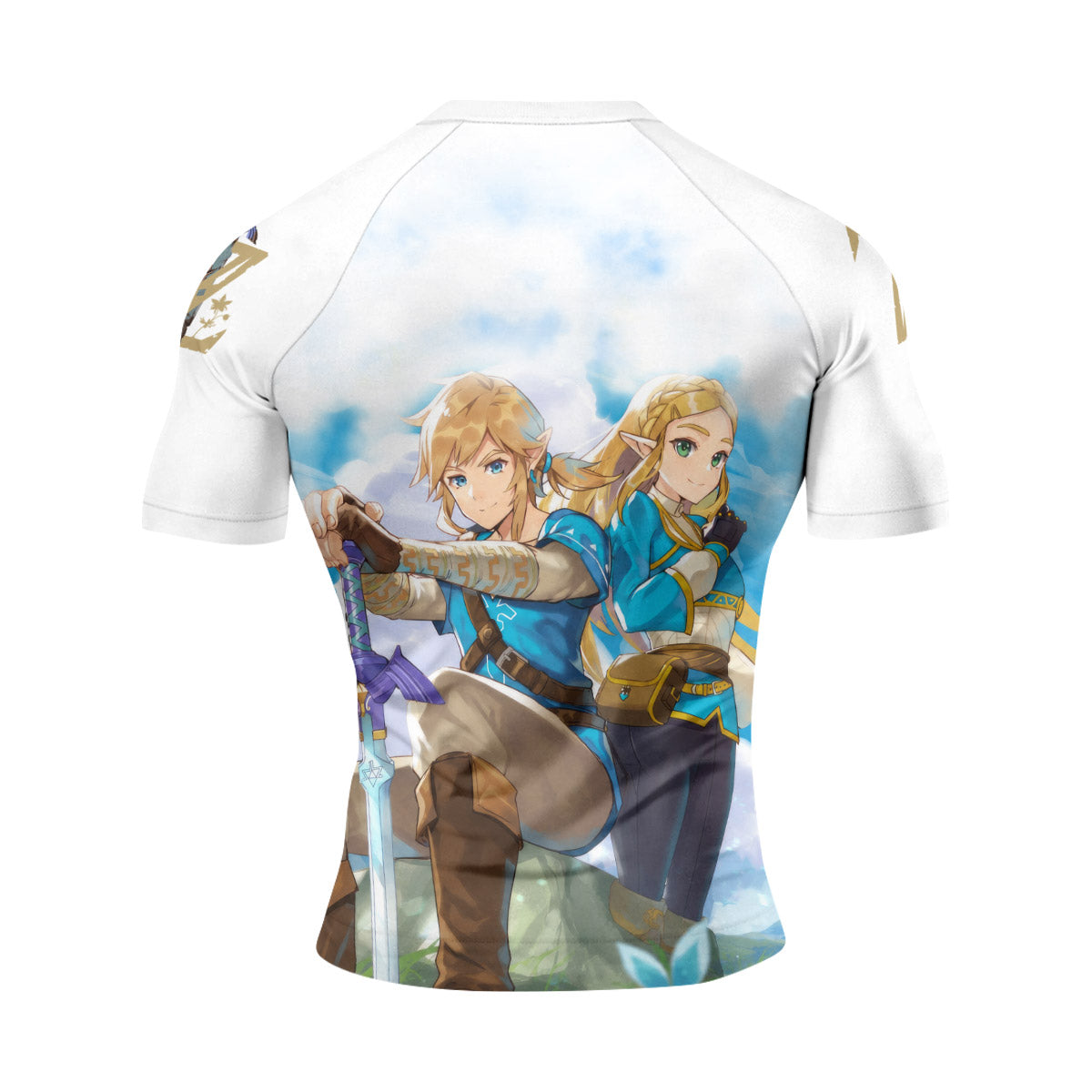  Link and Zelda Rash Guard