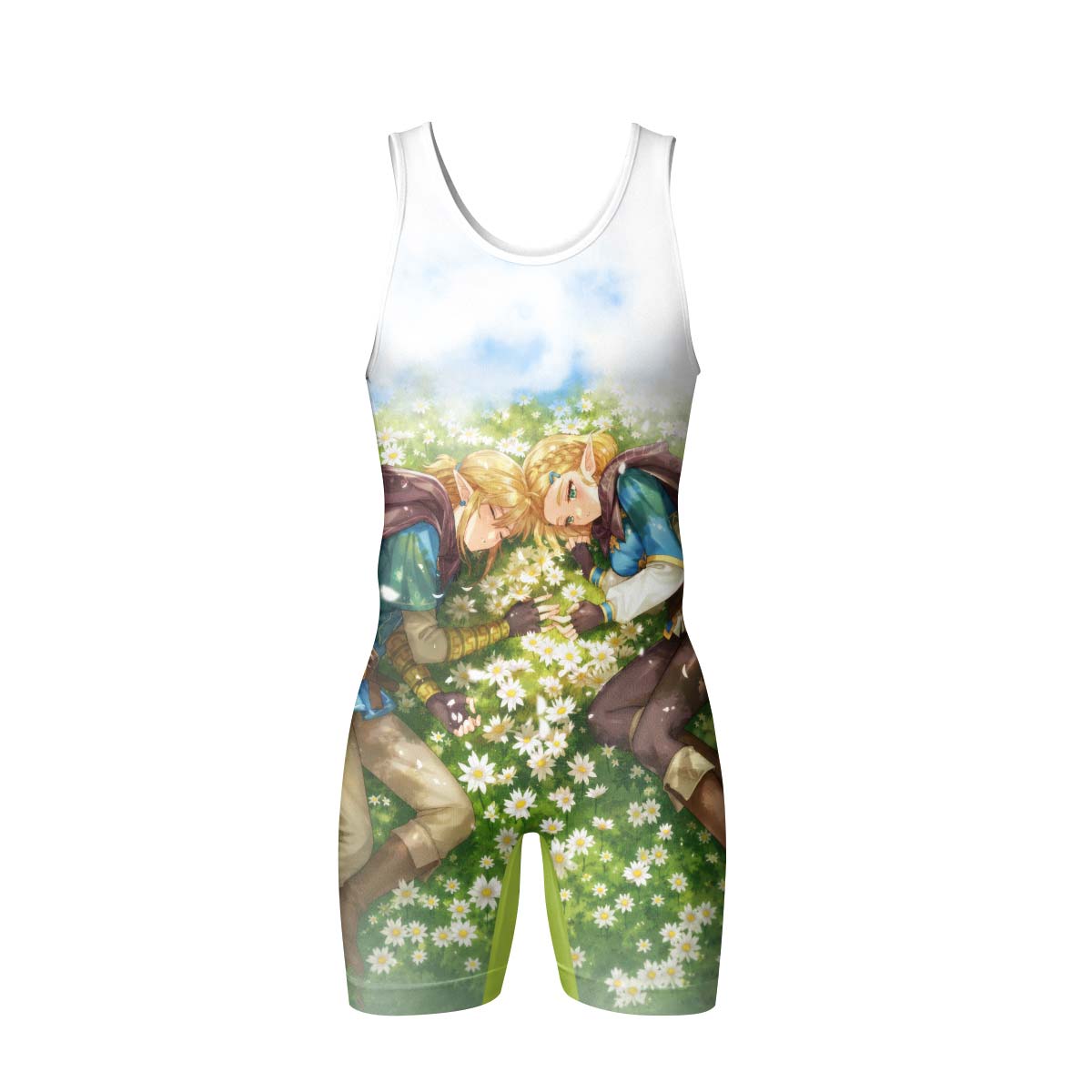  Link and Zelda Wrestling Singlet