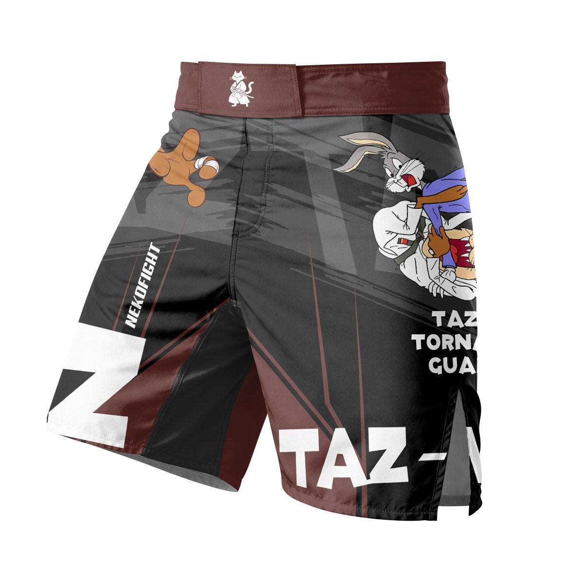 Looney Tunes Taz Mania Fight Shorts