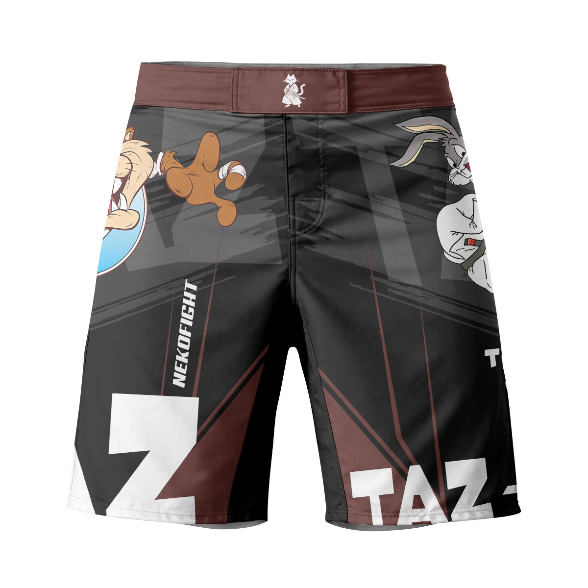 Looney Tunes Taz Mania Fight Shorts