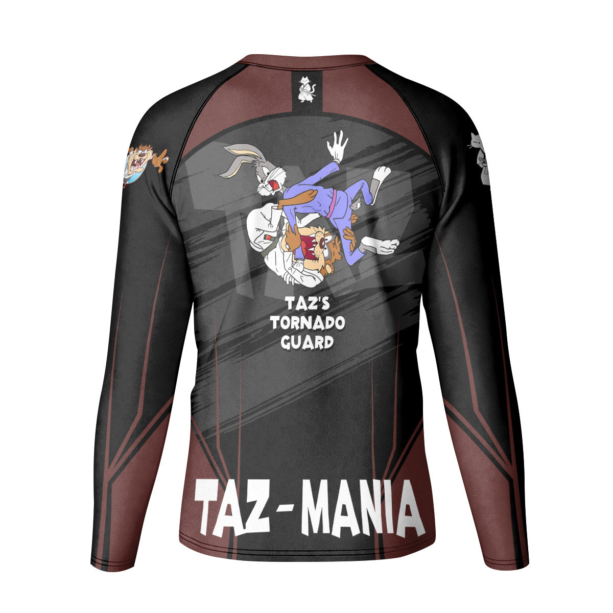 Looney Tunes Taz Mania Kid Rash Guard
