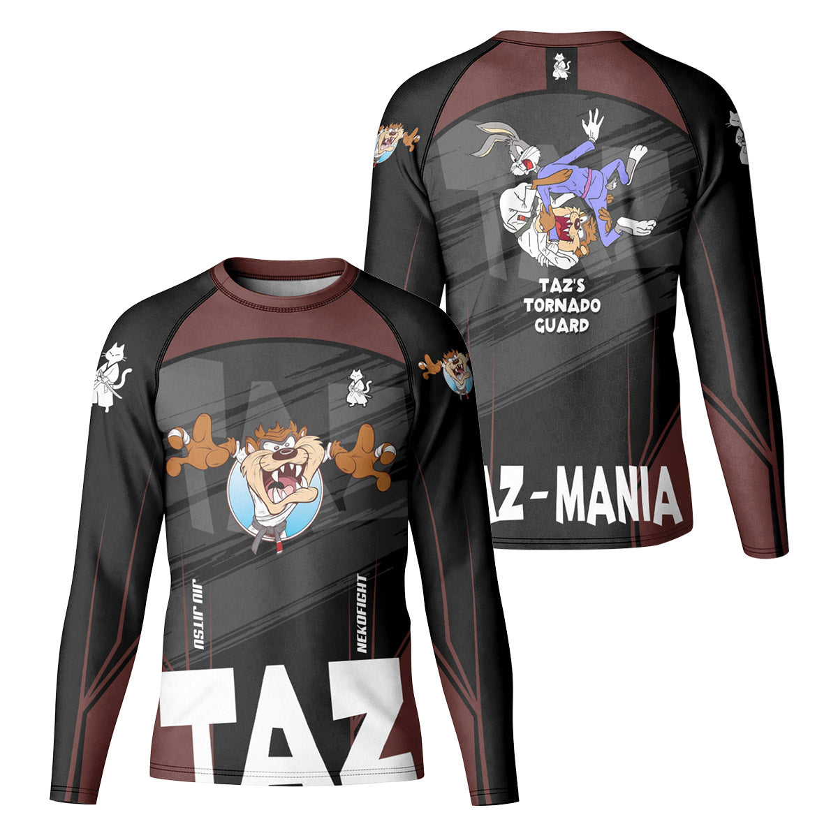Looney Tunes Taz Mania Kid Rash Guard