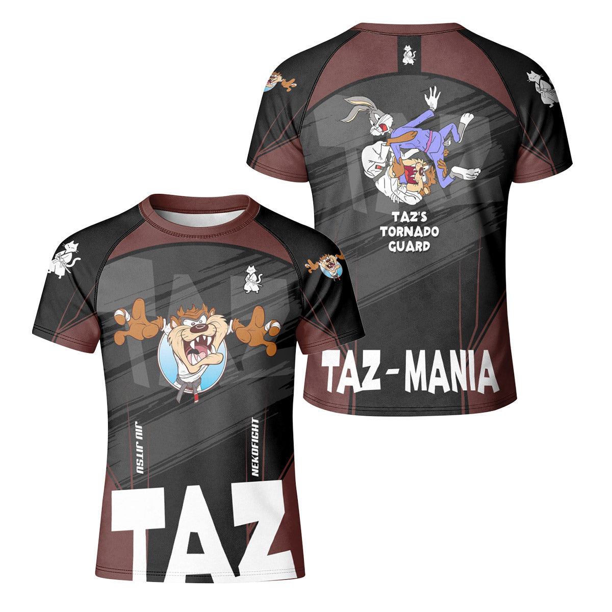 Looney Tunes Taz Mania Kid Rash Guard