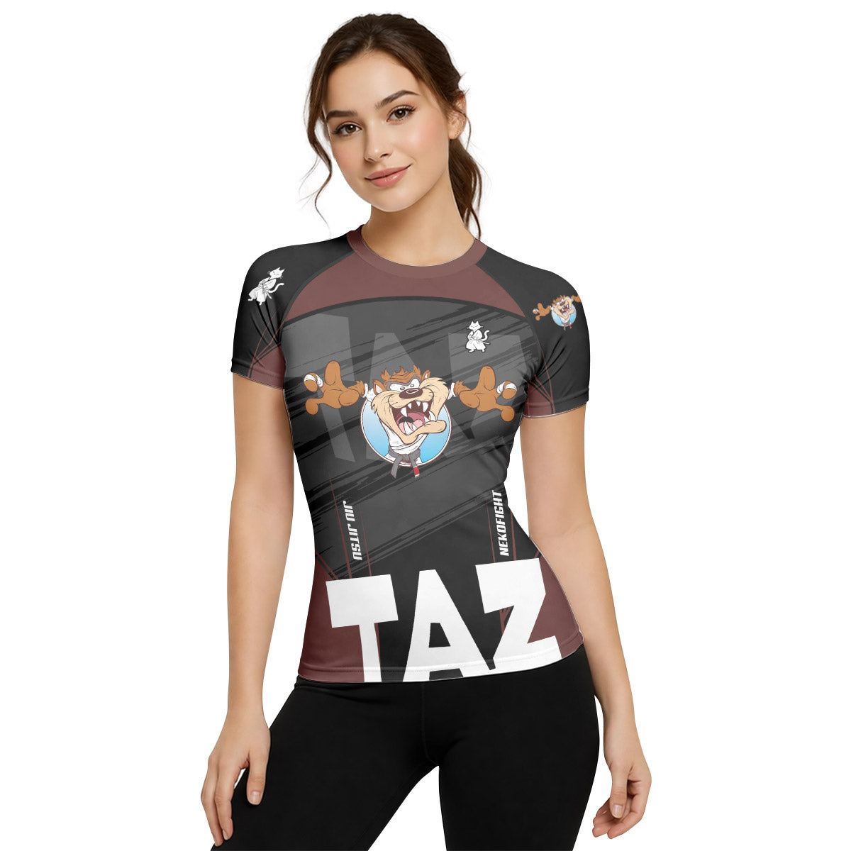 Looney Tunes Taz Mania Rash Guard