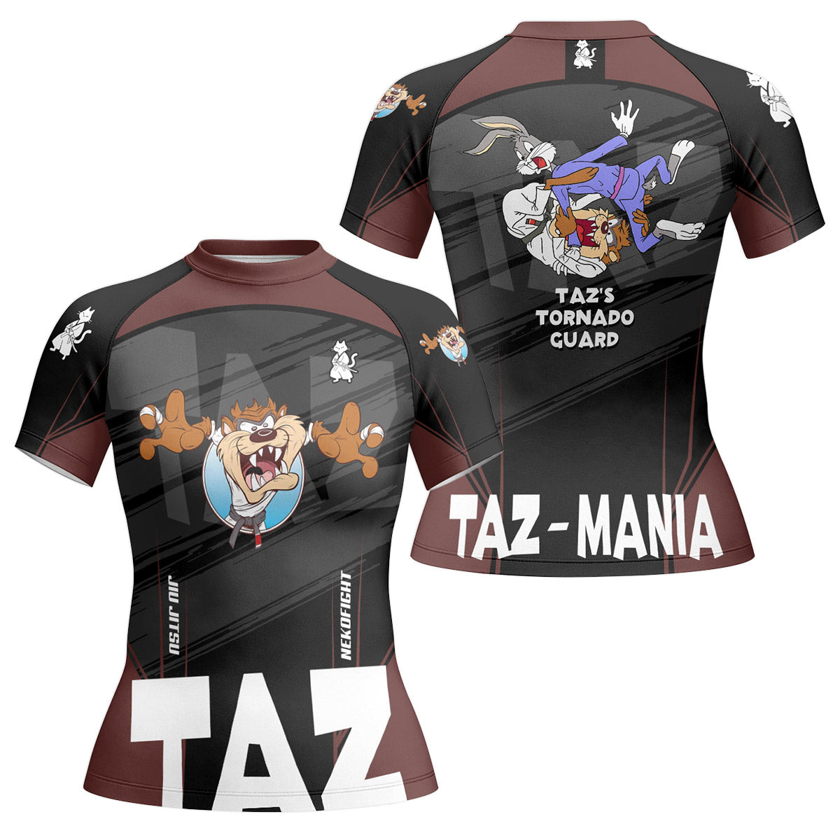 Looney Tunes Taz Mania Rash Guard