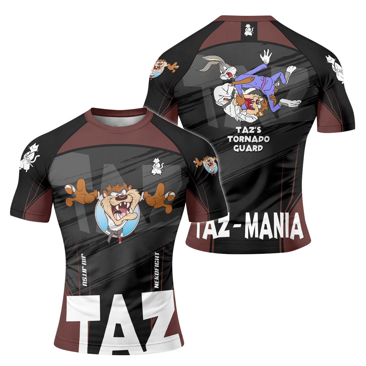 Looney Tunes Taz Mania Rash Guard