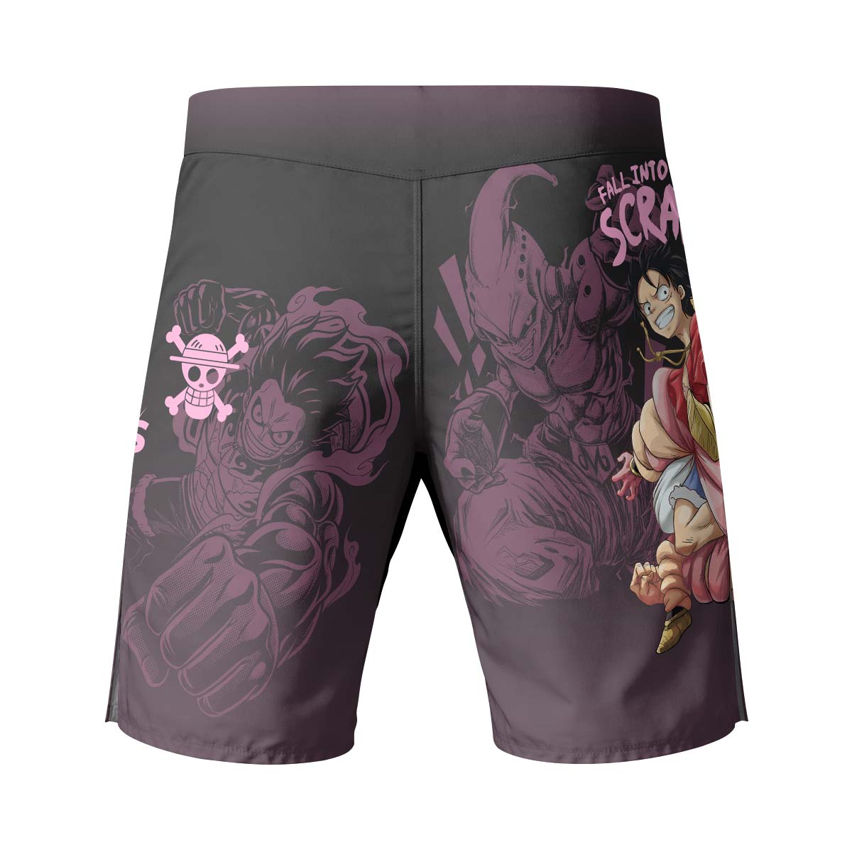  Luffy Versus Kid Buu Fight Shorts