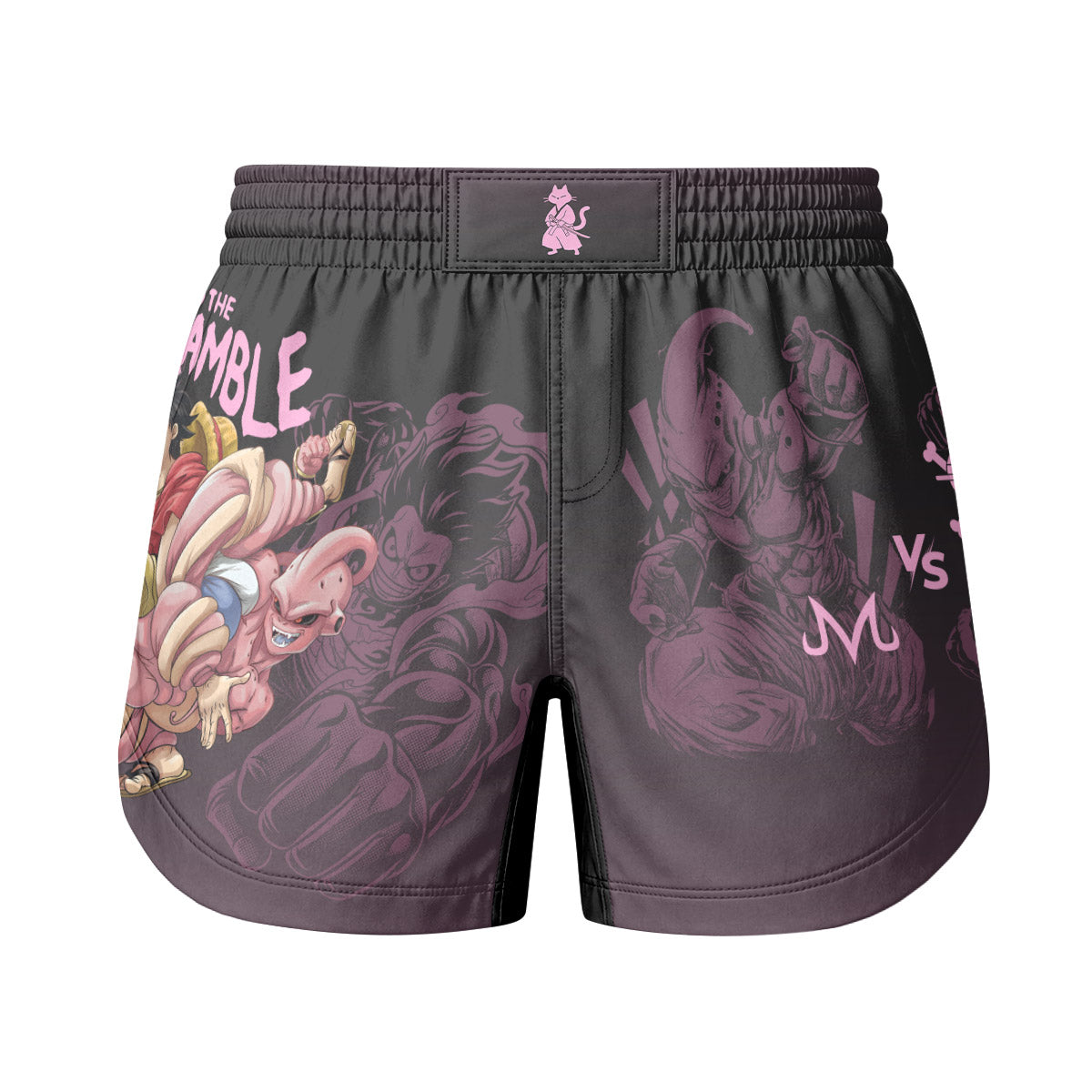  Luffy Versus Kid Buu Grappling Shorts