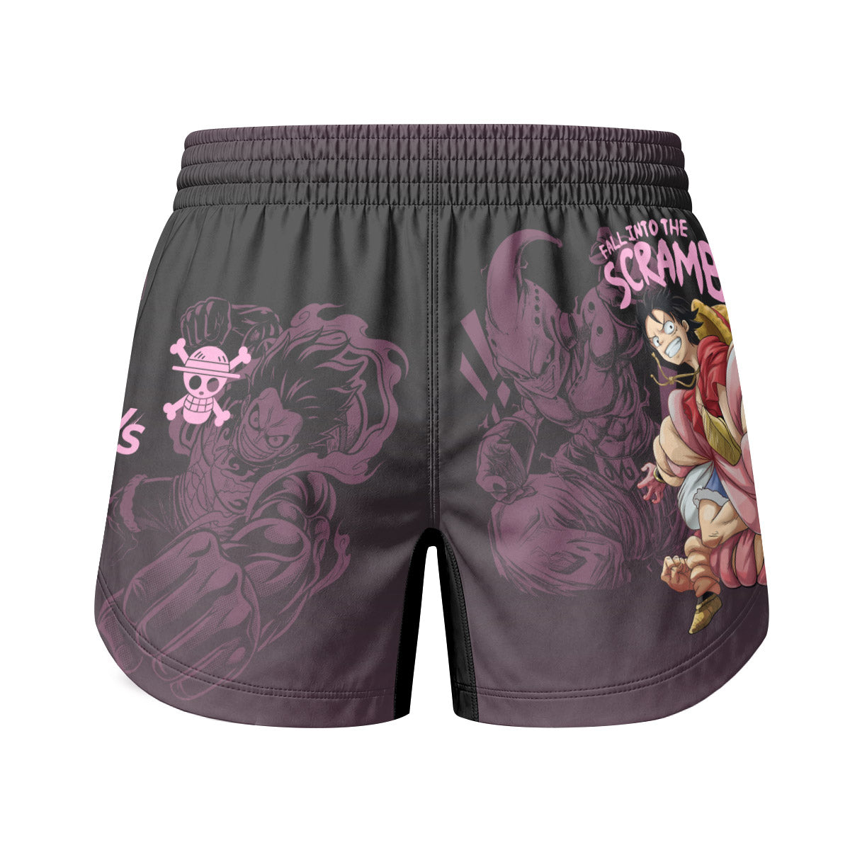  Luffy Versus Kid Buu Grappling Shorts