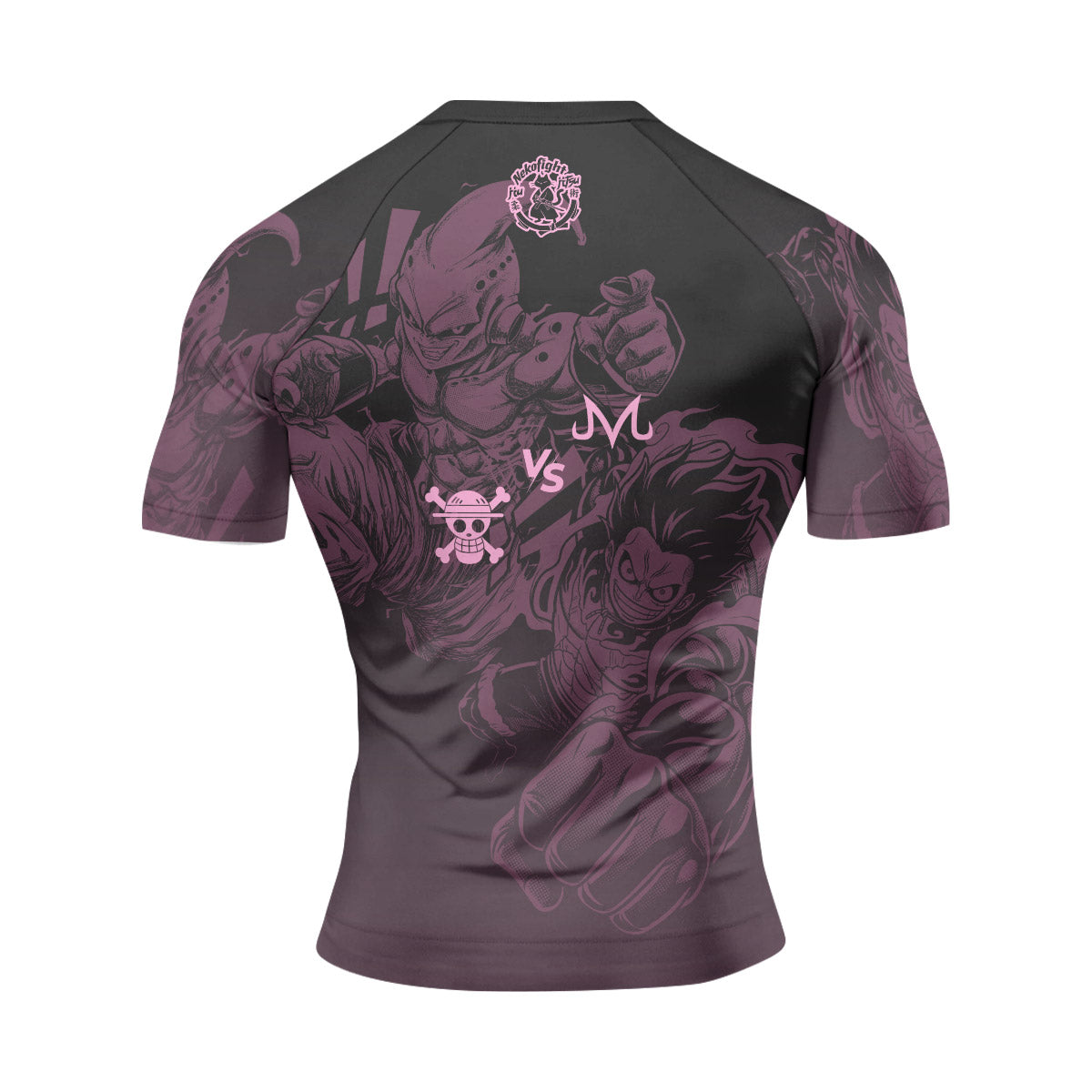 Luffy Versus Kid Buu Rash Guard