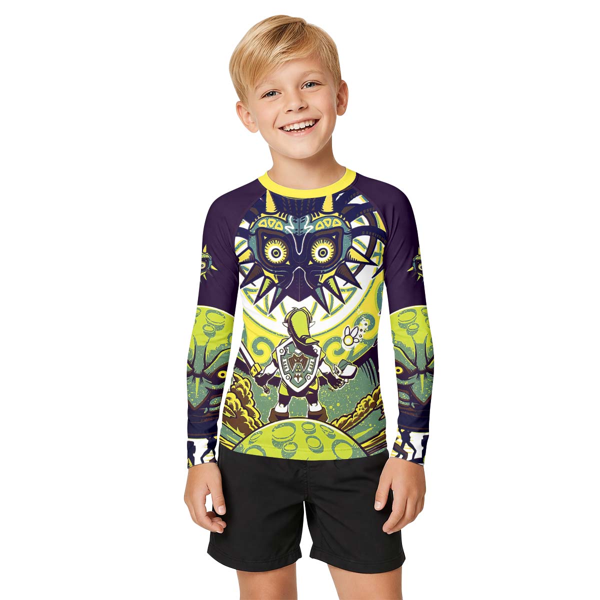 Majora's Wrath Kid Rash Guard