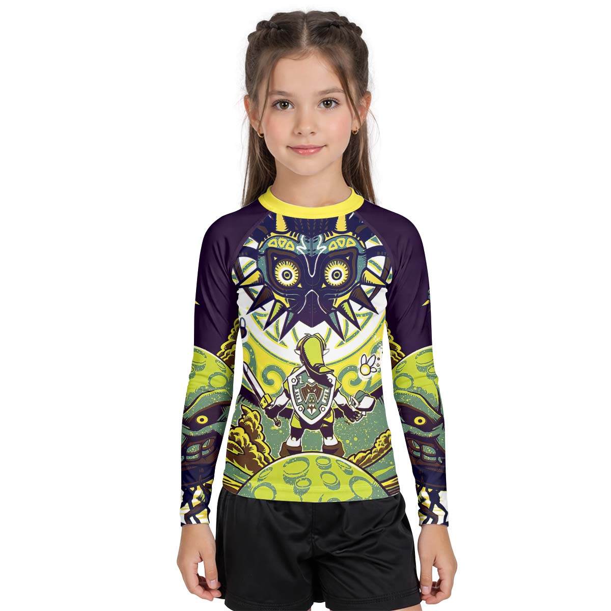 Majora's Wrath Kid Rash Guard