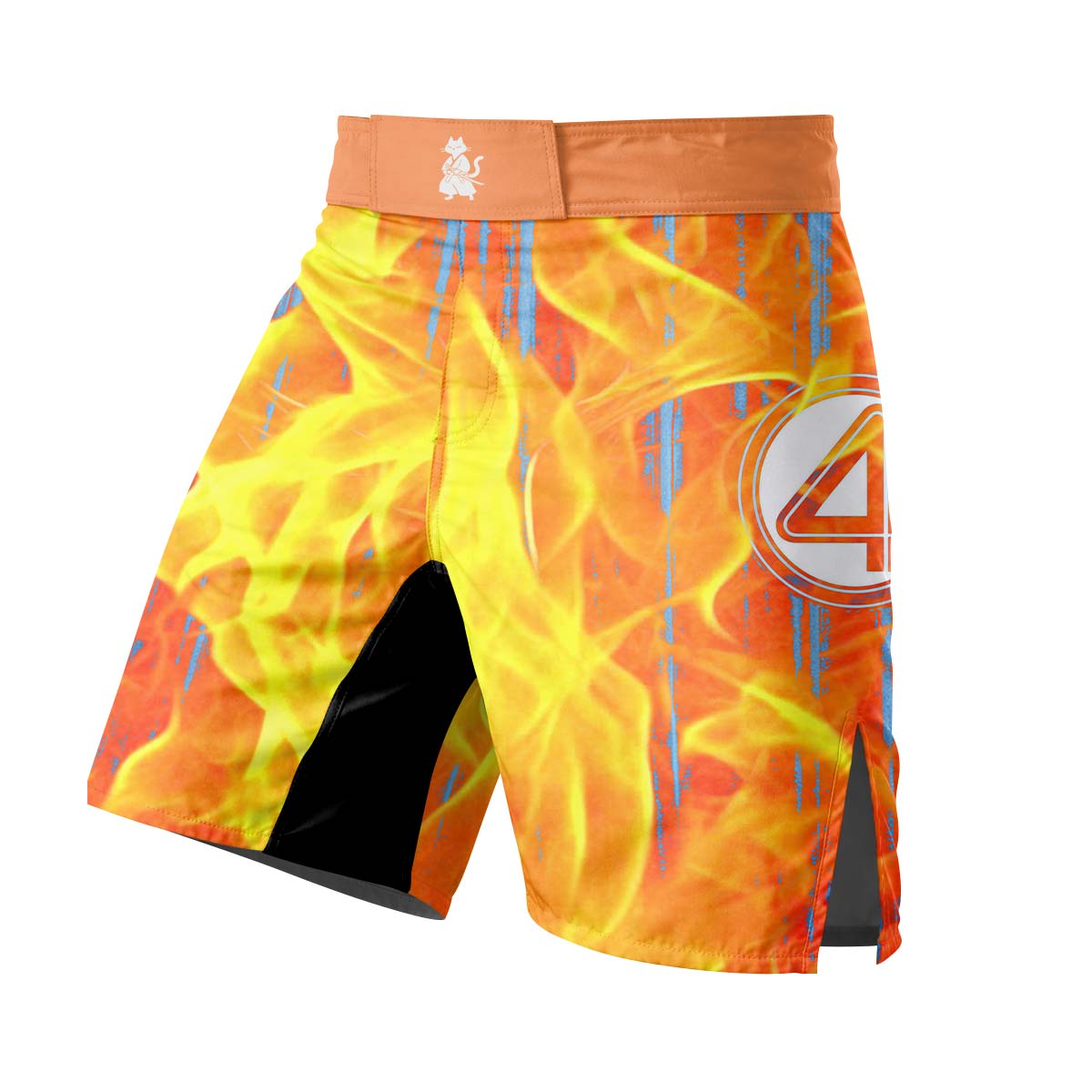  Marvel Fantastic 4 Human Torch Fight Shorts