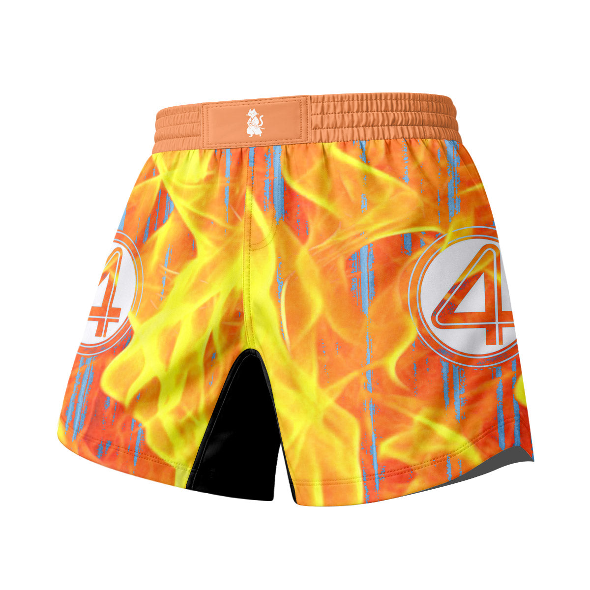  Marvel Fantastic 4 Human Torch Grappling Shorts
