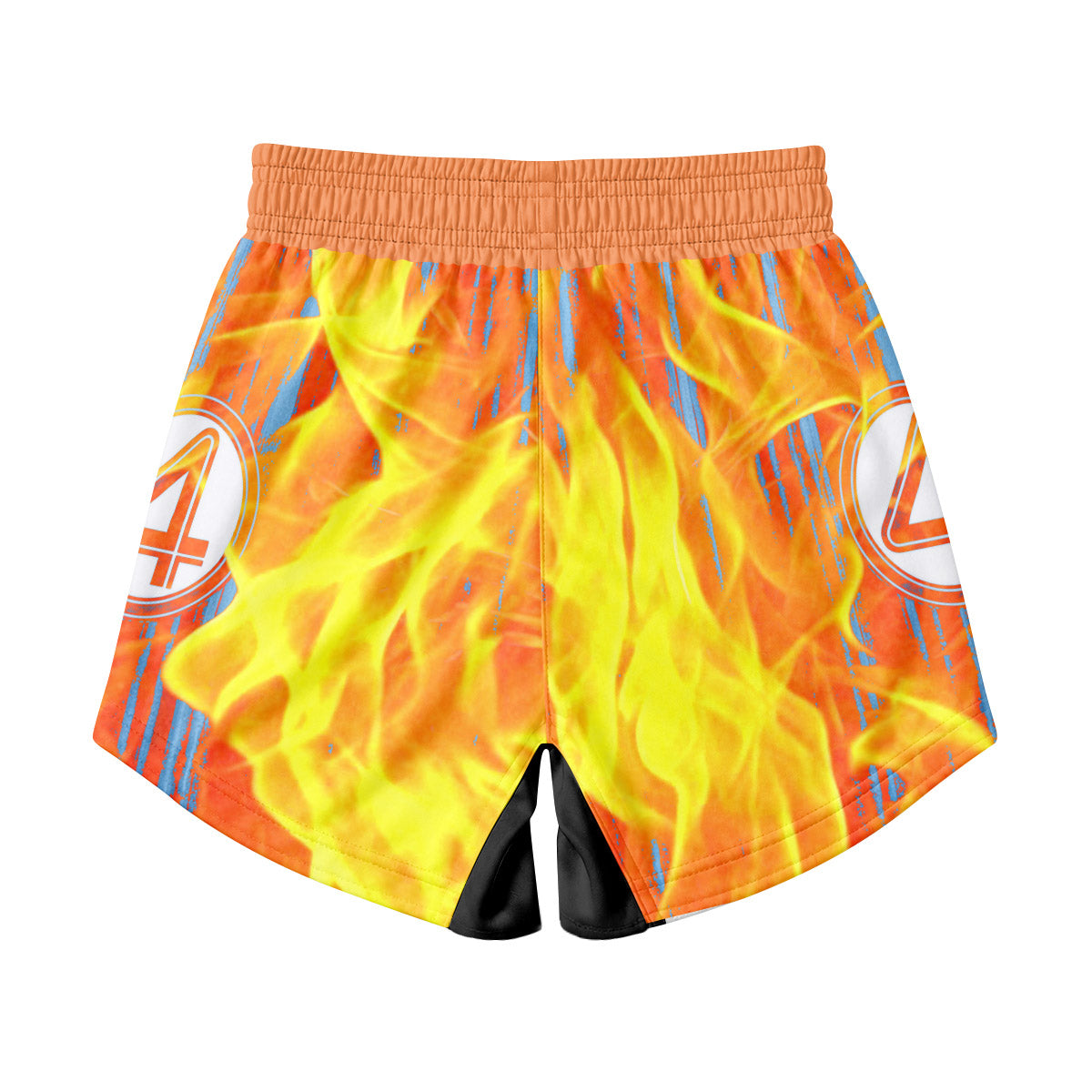 Marvel Fantastic 4 Human Torch Kids Grappling Shorts