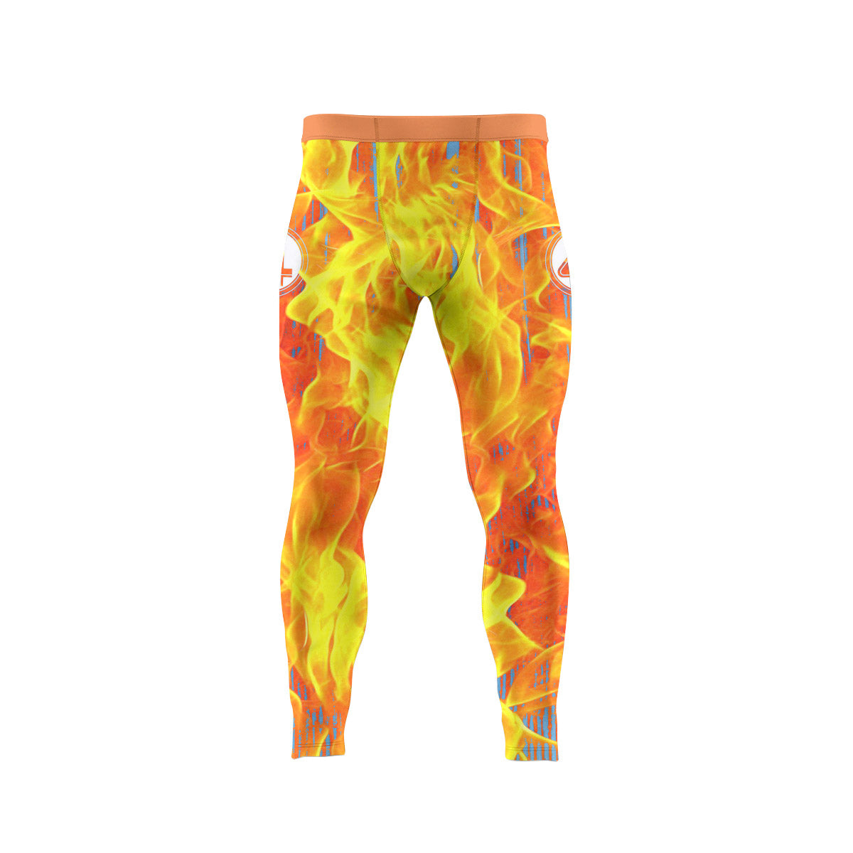  Marvel Fantastic 4 Human Torch Men's Compression Leggings