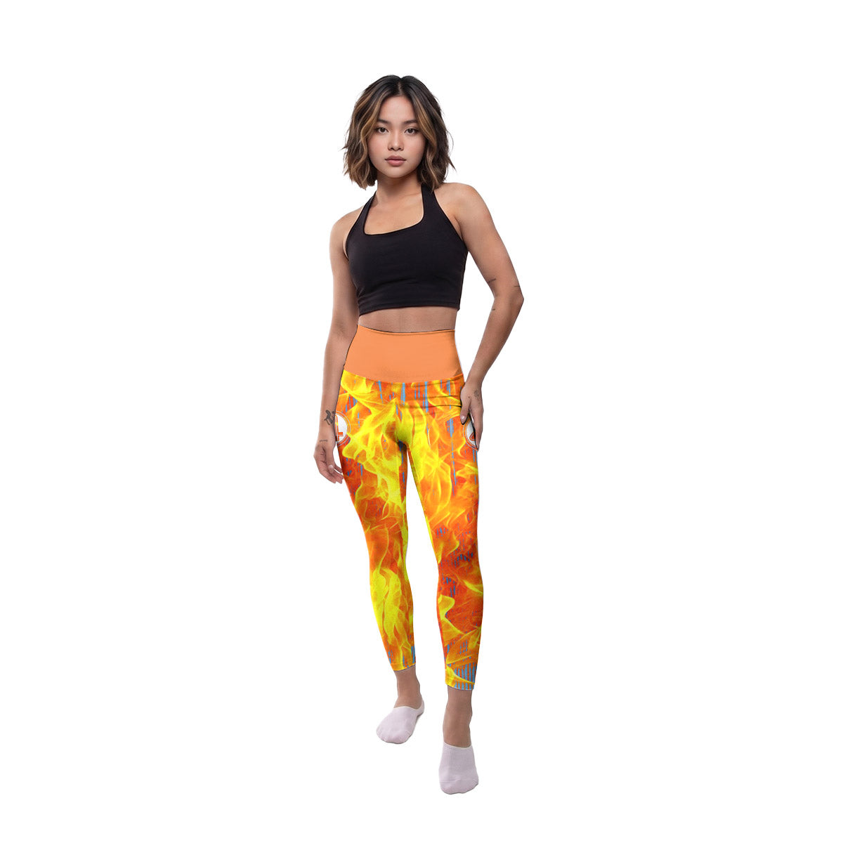  Marvel Fantastic 4 Human Torch Women's Leggings