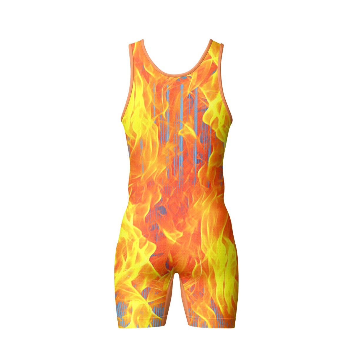 Marvel Fantastic 4 Human Torch Wrestling Singlet