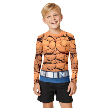  Marvel Fantastic 4 Thing Kid Rash Guard