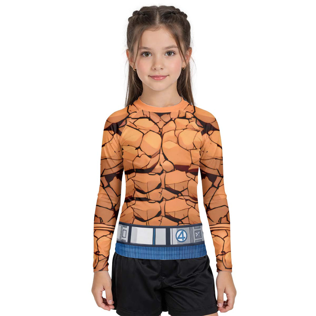  Marvel Fantastic 4 Thing Kid Rash Guard